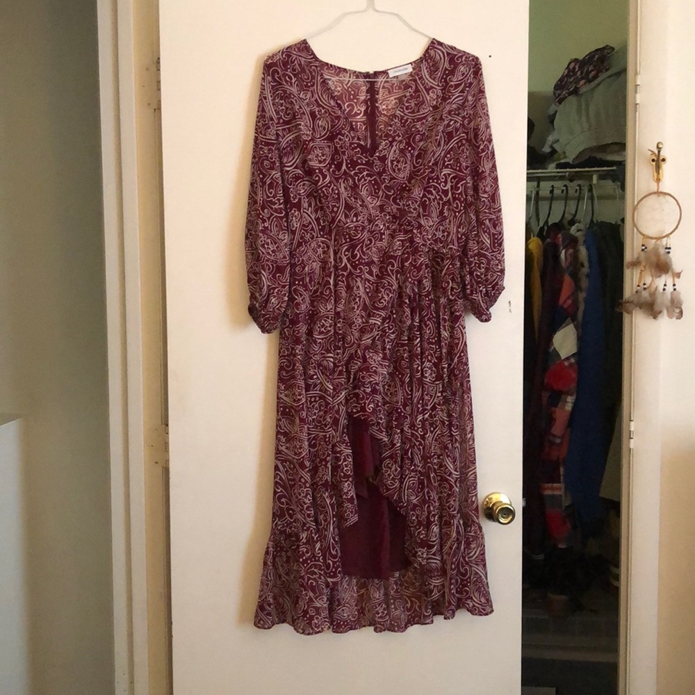 Calvin Klein Wrap illusion Long sleeve stress